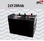 24V 200AH लिथियम LiFePO4 बैटरी फोर्कलिफ्ट रिचार्जेबल डीप साइकिल बैटरी