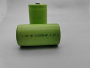 D आकार निकेल धातु हाइड्राइड रिचार्जेबल बैटरी 10000 MAH, IEC62133,UL,KC CE