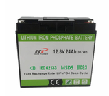 गहरी चक्र 12v 24ah lifepo4 बैटरी पैक 12.8V लिथियम बैटरी 24Ah लीड एसिड प्रतिस्थापन लिथियम