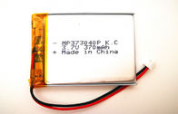 KC CB UL के साथ इलेक्ट्रिकल डिवाइस रिचार्जेबल लिथियम आयन पॉलिमर बैटरी पैक 3.7 V 353040 370mah
