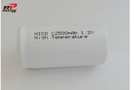 1.2V C2500mAh NiCd रिचार्जेबल बैटरी, आपातकालीन प्रकाश बैटरी स्थिर