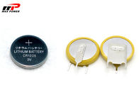 CR1225 प्राथमिक लिथियम बैटरी मैंगनीज डाइऑक्साइड बटन सेल सिक्का प्रकार 50mAh