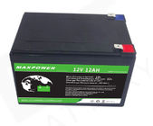 IP55 153.6wh 12V 12Ah सोलर LiFePo4 बैटरी पैक