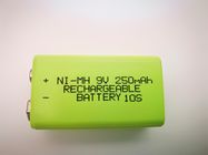 250mAh 300mAh 9V निम रिचार्जेबल बैटरी IEC62133