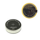 3.6V 200mAh LIR2477 रिचार्जेबल बटन बैटरी लिथियम सेल सिक्का