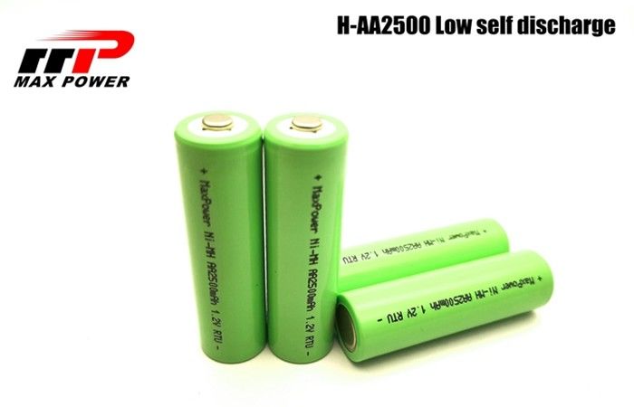 सीबी केसी निम एए 2500 एमएएच 1.2 वी कम सेल्फ डिस्चार्ज बैटरी