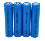 एएए लिथियम आयन रिचार्जेबल बैटरी सेल icr10440 बैटरी 3.7V 350mAh