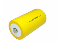 आपातकालीन प्रकाश व्यवस्था के लिए 4500mah 1.2V NiCd रिचार्जेबल बैटरी फ्लैट टॉप