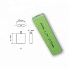 पैनासोनिक वॉकमैन सीडी प्लेयर के लिए प्रिज्मीय 1400mAh 7/5F6 1.2 V Nimh रिचार्जेबल बैटरी