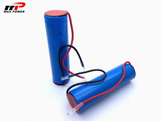 2300mAh 18650 3.7V लिथियम आयन रिचार्जेबल बैटरी उच्च तापमान प्रतिरोध