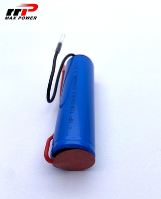 2300mAh 18650 3.7V लिथियम आयन रिचार्जेबल बैटरी उच्च तापमान प्रतिरोध