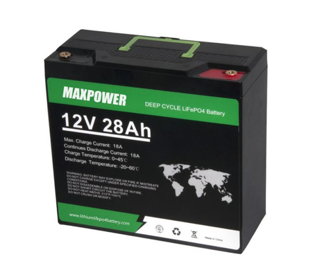 डीप साइकल रिचार्जेबल लिथियम आयन लाइफपो4 बैटरी 12V 12.8V 24V 6ah 7ah 9ah 12ah 14ah 28ah 30ah