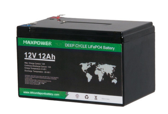 डीप साइकल रिचार्जेबल लिथियम आयन लाइफपो4 बैटरी 12V 12.8V 24V 6ah 7ah 9ah 12ah 14ah 28ah 30ah