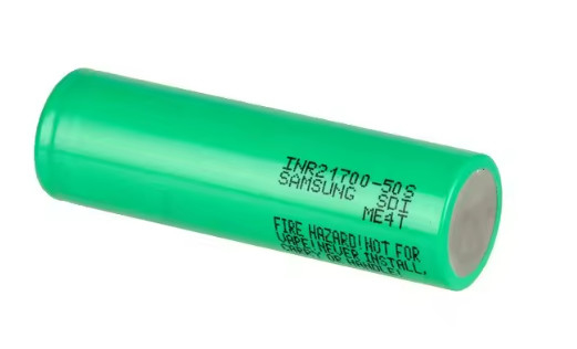 मूल ग्रेड ए 21700 हाई ड्रेन 21700 लिथियम बैटरी 3.6V 5000mAh INR21700-50S मैक्स 45A डिस्चार्ज