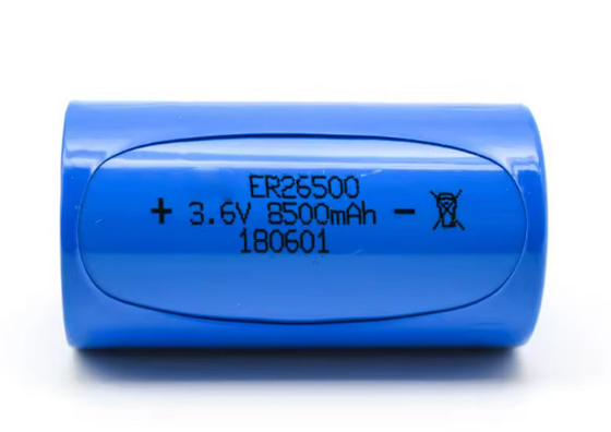 er26500 3.6v 8500mah 9ah lisocl2 बैटरी Er26500 C आकार की लिथियम बैटरी 3.6V 9000mah प्राथमिक लिथियम बैटरी