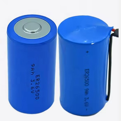 er26500 3.6v 8500mah 9ah lisocl2 बैटरी Er26500 C आकार की लिथियम बैटरी 3.6V 9000mah प्राथमिक लिथियम बैटरी