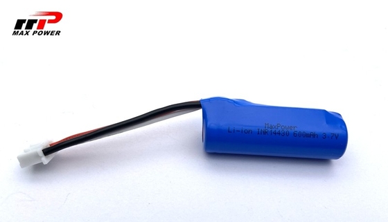 14430 3.7v 600mAh 10C उच्च शक्ति डिस्चार्ज रिचार्जेबल लिथियम आयन बैटरी UL KC CB PSE के साथ