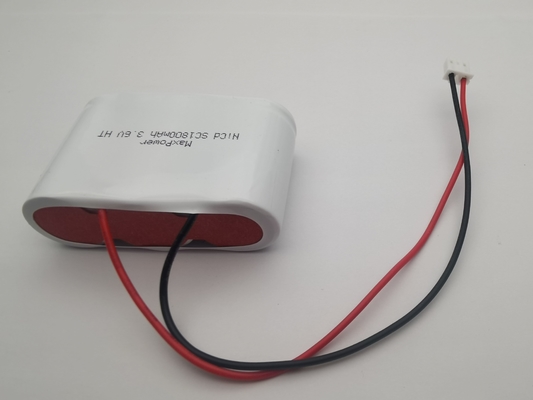 मैक्सपावर NiCd 3.6V SC1800mAh रिचार्जेबल बैटरी आपातकालीन प्रकाश NICD बैटरी