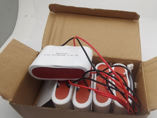 मैक्सपावर NiCd 3.6V SC1800mAh रिचार्जेबल बैटरी आपातकालीन प्रकाश NICD बैटरी