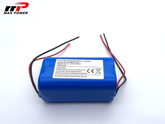 14.4V 18650 3500mAH लिथियम आयन बैटरी पैक क्लीनिंग रोबोट वैक्यूम क्लीनर के लिए