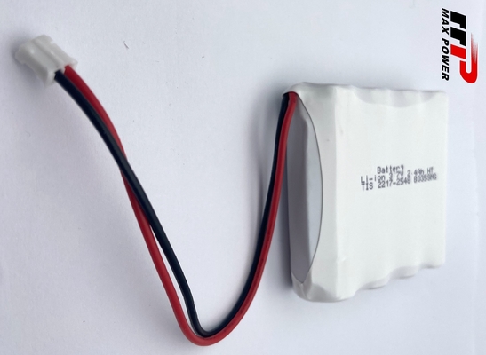 3.7V 2400mAh 14500 लिथियम आयन बैटरी पैक जीपीएस के लिए व्यापक तापमान -40°C-80°C उपयोग के लिए