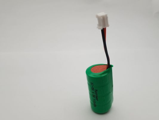 रिचार्जेबल 110mAh 4.8V Ni-MH बटन बैटरी पैक NiMH बटन बैटरी 4.8V 110mAh