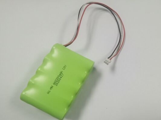 12V 2Ah NiMh बैटरी पैक 12V 2200mAh आपातकालीन बिजली की आपूर्ति आपातकालीन फिक्स्चर बैटरी पैक