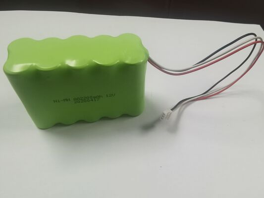 12V 2Ah NiMh बैटरी पैक 12V 2200mAh आपातकालीन बिजली की आपूर्ति आपातकालीन फिक्स्चर बैटरी पैक