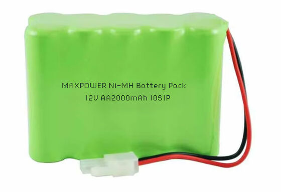 12V 2Ah NiMh बैटरी पैक 12V 2200mAh आपातकालीन बिजली की आपूर्ति आपातकालीन फिक्स्चर बैटरी पैक