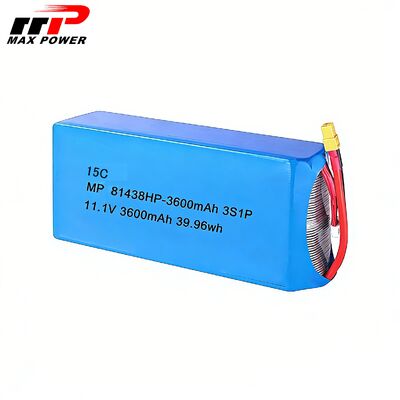 MP81438HP 3600mAh 15C LiPolymer Battery pack | 11.1V