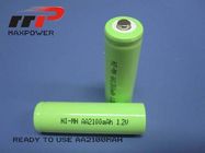 तैयार चार्जिंग निम रिचार्जेबल बैटरी 1.2V एए 2100 एमएएच सीई उल