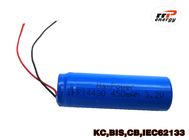 UL18 KC BIS के साथ 18650 3.7V 3000mAh 1000 बार साइकिल लाइफटाइम लिथियम आयन बैटरी