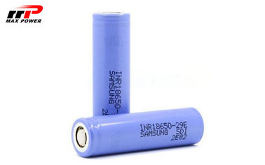 3.7V 2900mAh रिचार्जेबल लिथियम पॉलिमर बैटरी INR18650 29E सीबी IEC अनुमोदन