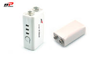9V 550mAh USB लिथियम आयन रिचार्जेबल बैटरीज UN38.3 MSDS IEC 500 साइकिल लाइफ