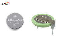 CR1225 प्राथमिक लिथियम बैटरी मैंगनीज डाइऑक्साइड बटन सेल सिक्का प्रकार 50mAh