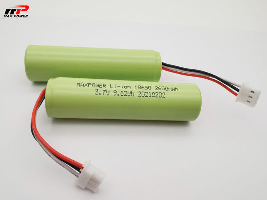 2600mAh 10K NTC ICR18650 लिथियम बैटरी पैक 3400mAh