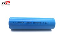 18650 1500mAh 3.2V गहरे चक्र LiFePO4 बैटरी आपातकालीन प्रकाश व्यवस्था के लिए
