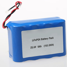 25.6V 6Ah LiFePO4 बैटरी पैक 32700 8S1P कस्टम लिथियम बैटरी