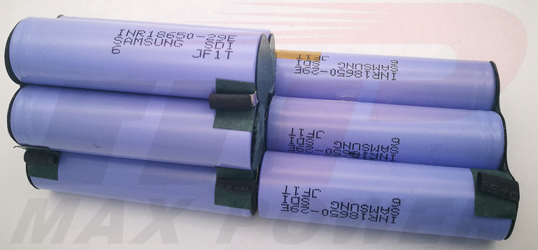 मूल सैमसंग INR18650 29E 11.1V Custimized लिथियम आयन बैटरी पैक सैन्य उपकरण केसी सीबी उल