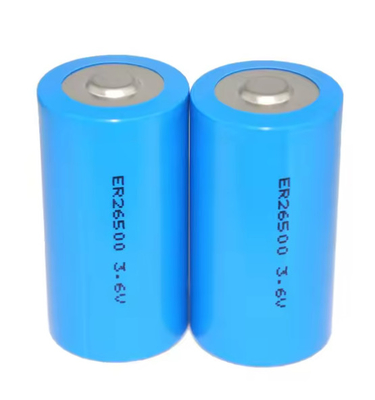 er26500 3.6v 8500mah 9ah lisocl2 बैटरी Er26500 C आकार की लिथियम बैटरी 3.6V 9000mah प्राथमिक लिथियम बैटरी