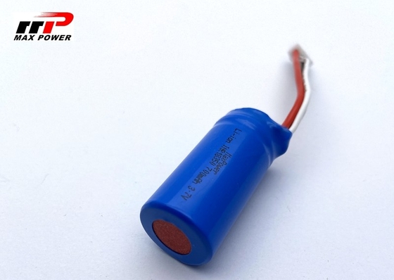 18350 3.7v 700mAh 10C उच्च शक्ति डिस्चार्ज रिचार्जेबल लिथियम आयन बैटरी UL KC CB PSE के साथ