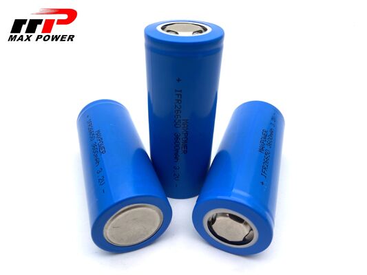 26650 3600mAh 3.2V लिथियम LiFePO4 बैटरी 2000 गुना लंबा चक्र जीवन