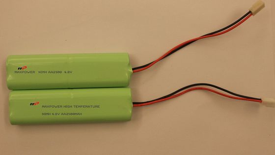 4.8V एए 2100 एमएएच आपातकालीन प्रकाश बैटरी कम निर्वहन आईसीईएल 1010