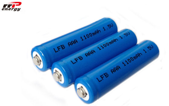LFB प्राथमिक Lihium बैटरी 1.5V AAA1100mAh क्षमता LiFeS2 FR03 / LR03 / L92 / R03
