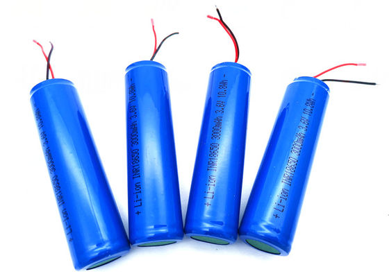 उल केसी सीबी पीएसई के साथ रिचार्जेबल ली आयन बैटरी पैक INR18650 3.7V 3000mAh