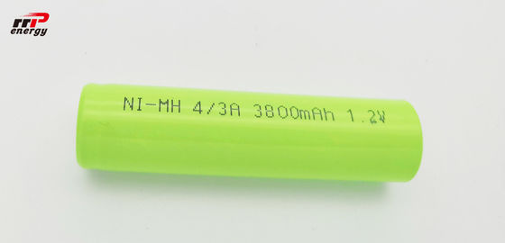 4 / 3A 3800mAh NIMH रिचार्जेबल बैटरी 17670 NIMH 800 साइकिल एक साल की गारंटी