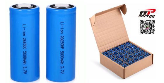 EV स्कूटर लिथियम आयन रिचार्जेबल बैटरी 3.7V 26650 5000mAh