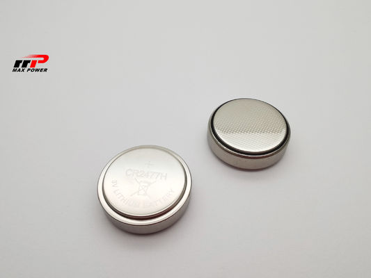 बटन सेल 3V CR2477 1000mAh Li-Mno2 बैटरी उच्च क्षमता